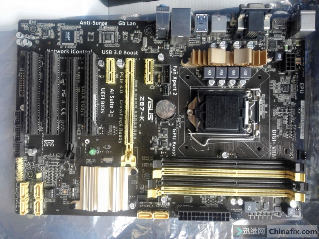 发个主板bios华硕z87k编程器备份