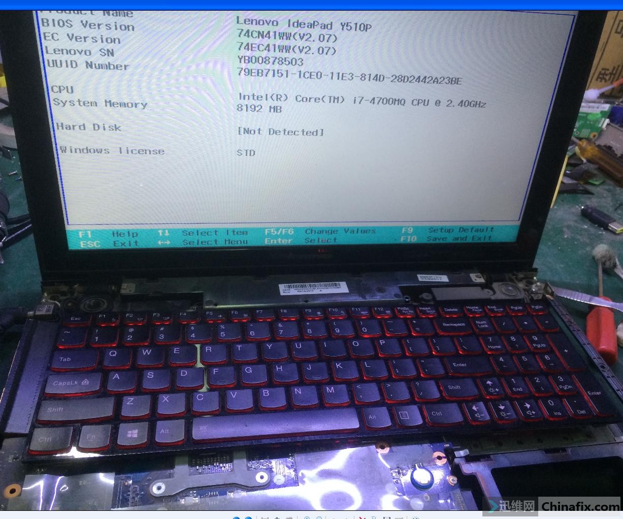 y510pbios键盘带背光nma302bios