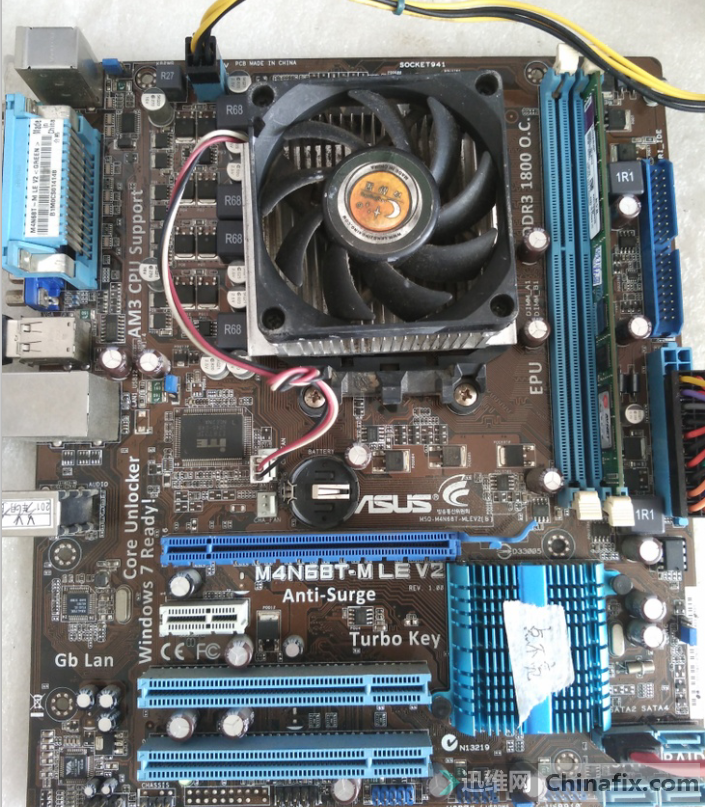 华硕m4n68tmlev2不触发通病