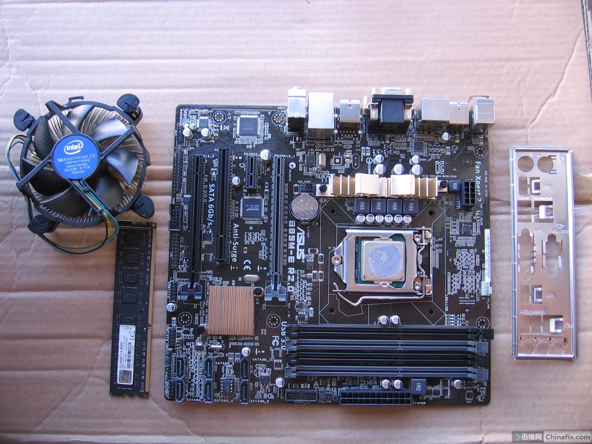 b85主板8g内存128gssd