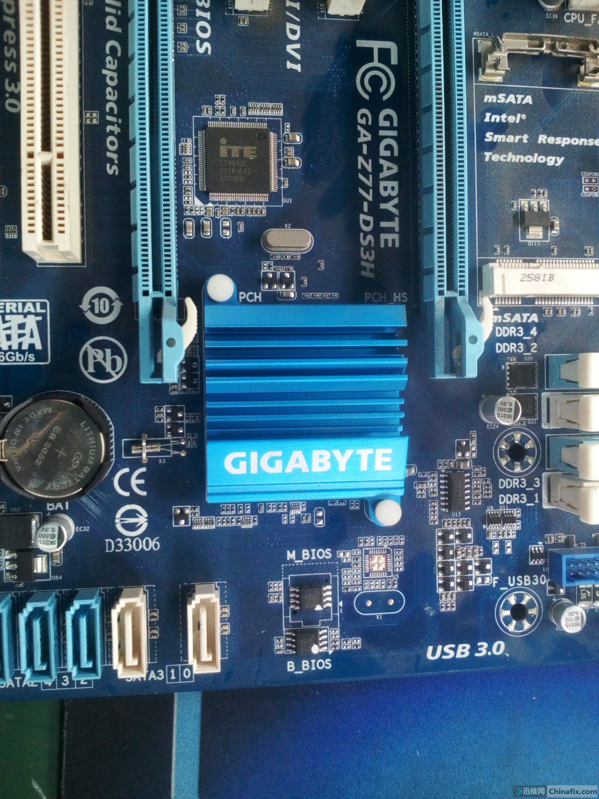 技嘉ga-z77-ds3h 双bios