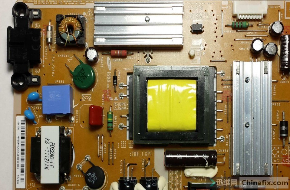 三星ua32d4000nw液晶彩电电源图纸