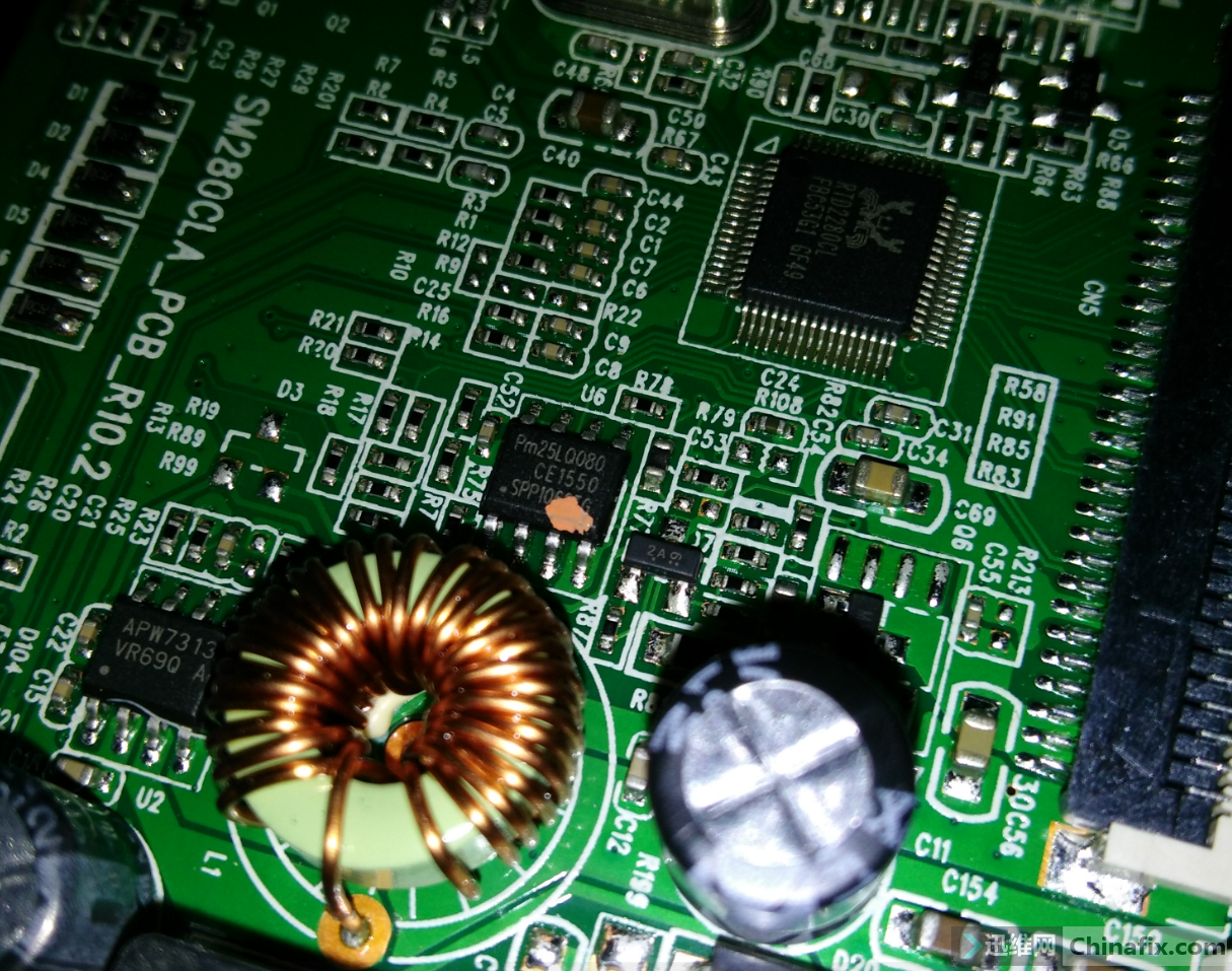 aoce2180窄体bios芯片改宽体