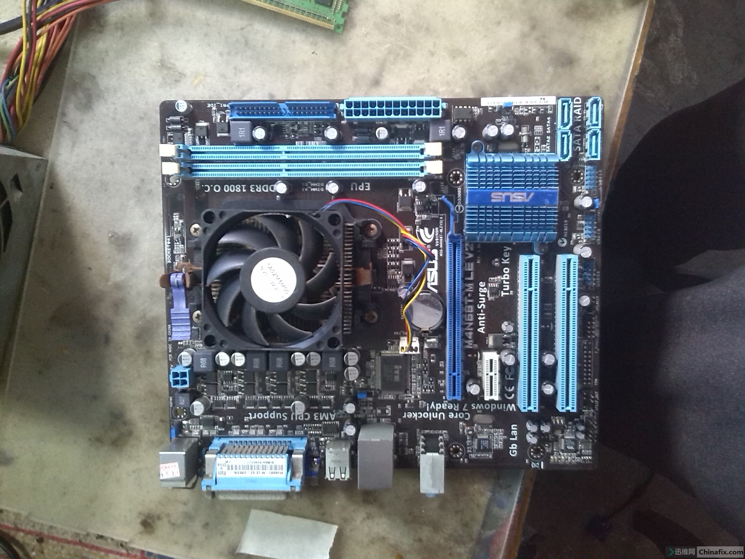 注册x 接一同行机器,华硕m4n68t-ml ev2触发不显,华硕的主板一般内存