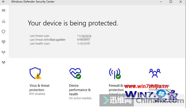 win10ϵͳWindows Defenderν