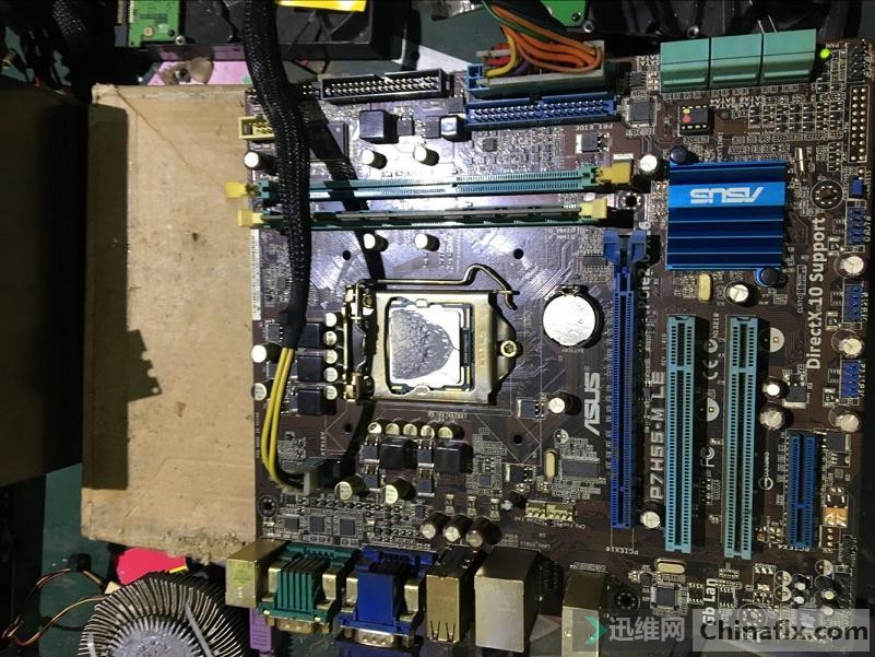 华硕p7h55-mle原板bios程序用亮机图消除你疑虑-迅维网-维修论坛