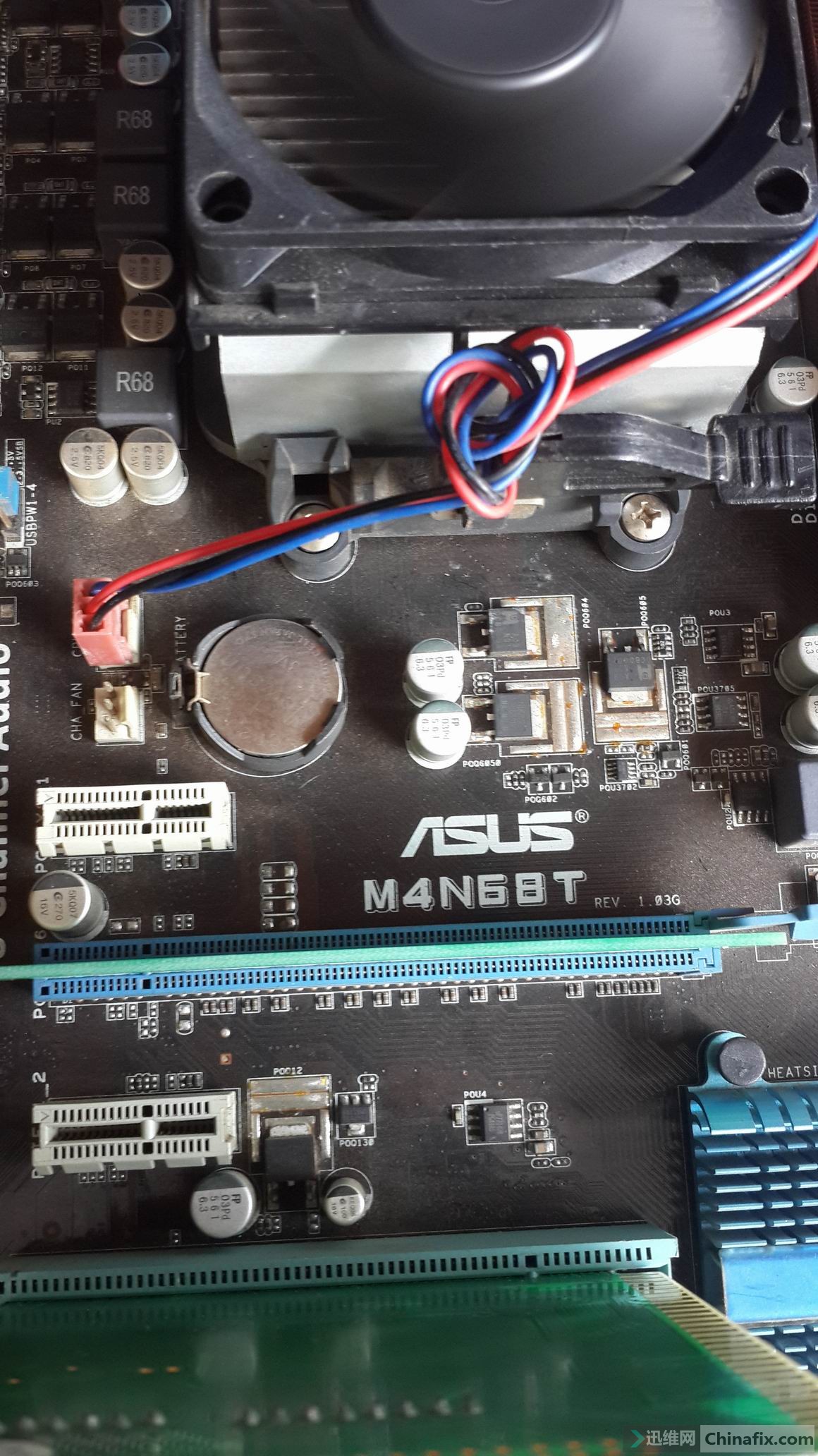 华硕am3主板m4n68t不跑码