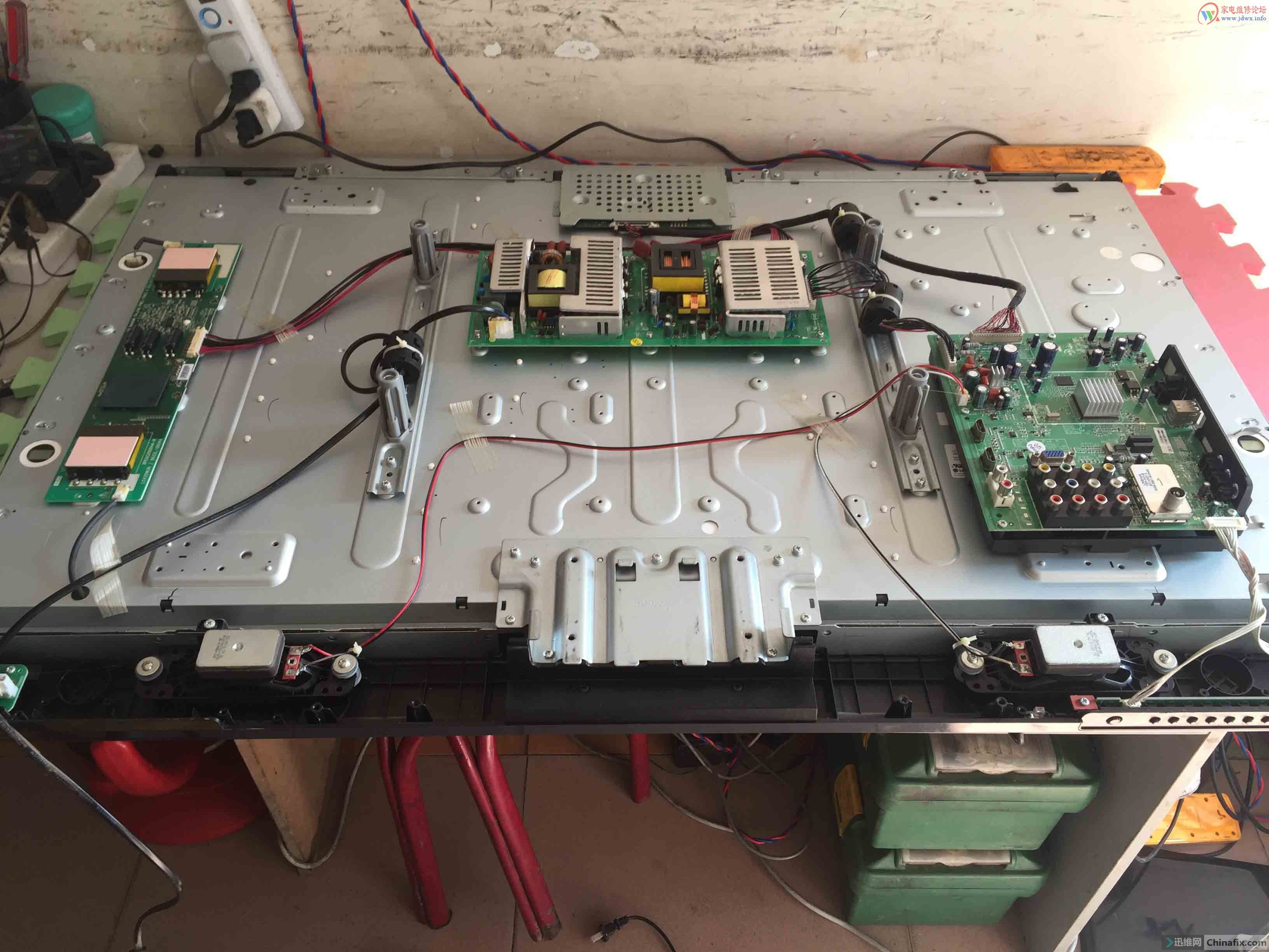 创维42l05hf无背光维修