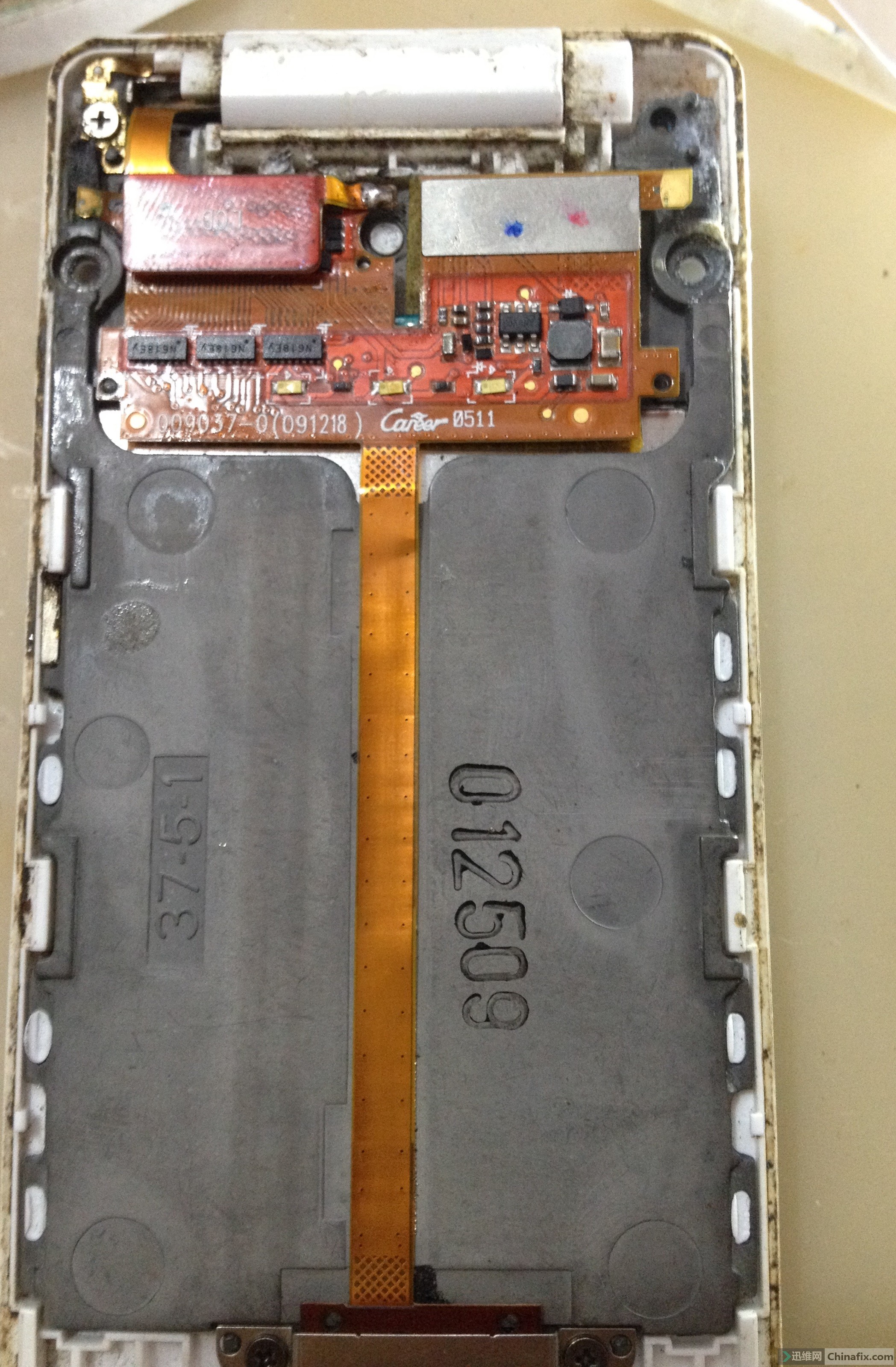 无聊拆修一oppo翻盖手机a520