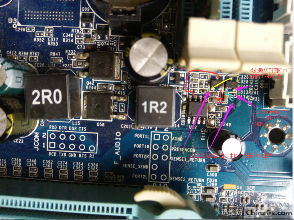 昂达a880785780ver300a88gd3ver300不跑码维修一例跑线实录