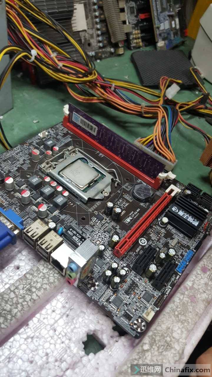 七彩虹cf-g6-mx不跑马维修-迅维网-维修论坛