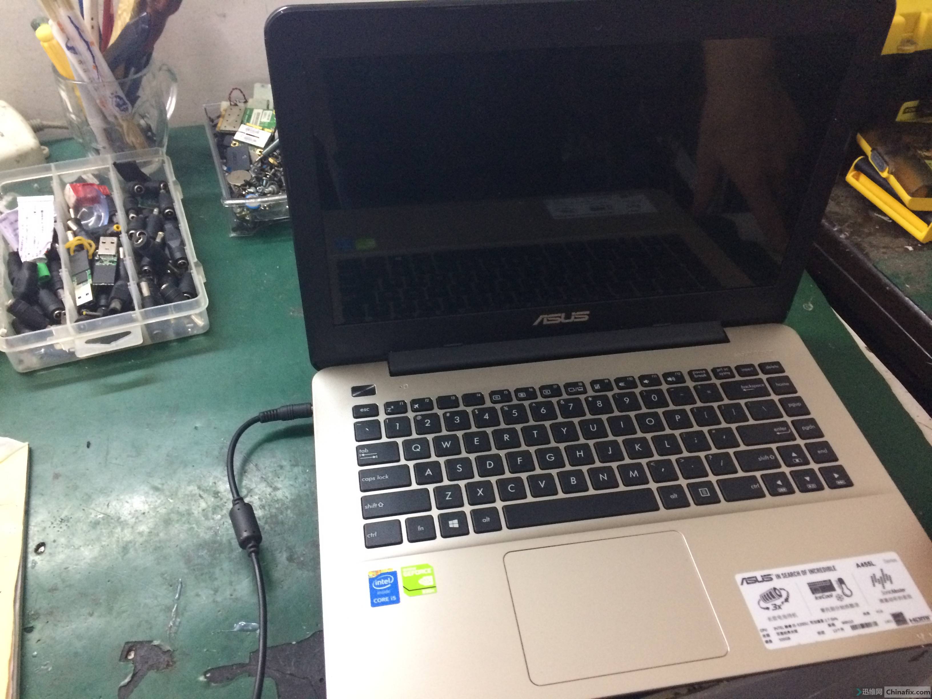 华硕a455l拆屏流程