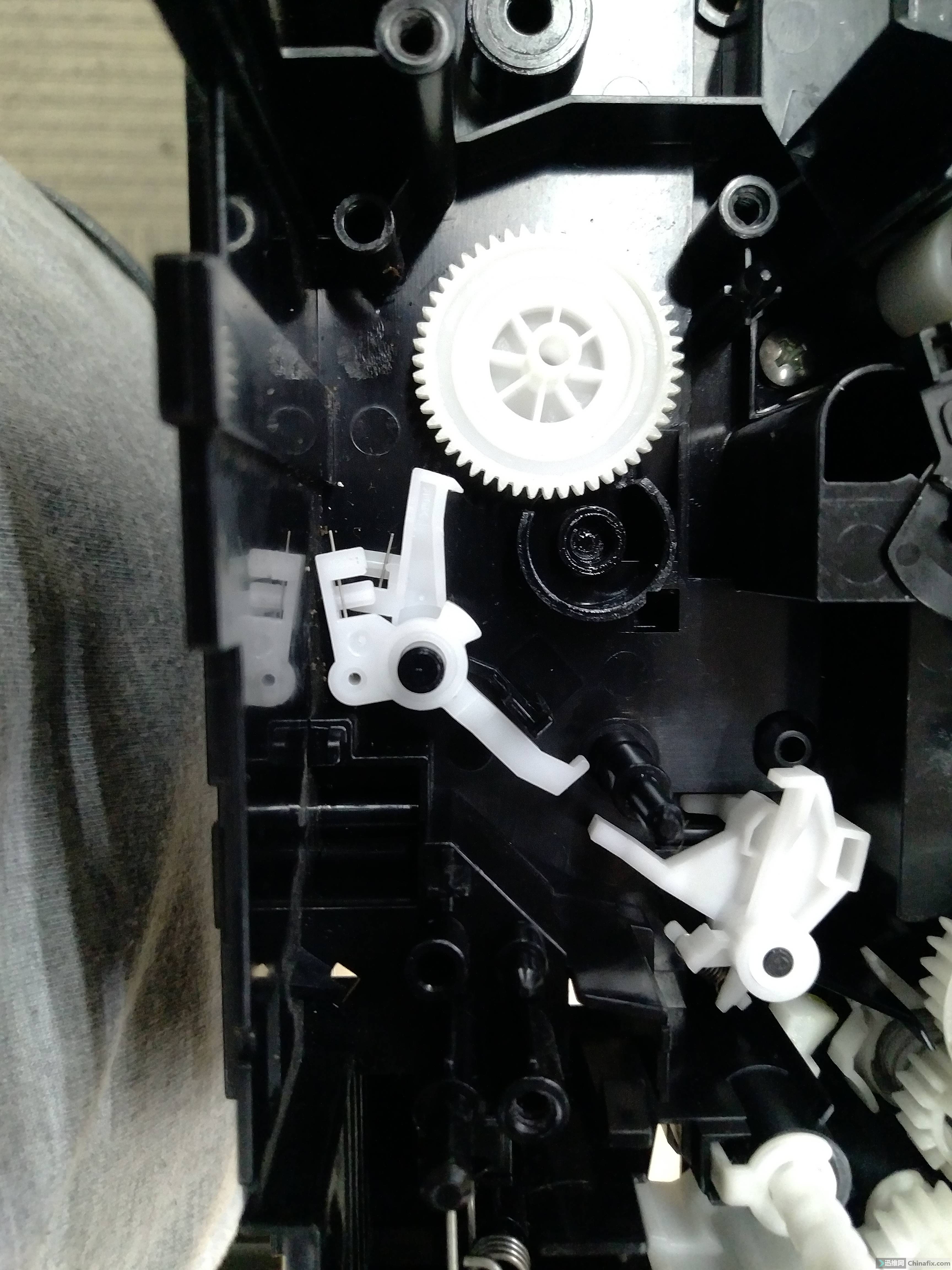 这下子郁闷了联想lj2400齿轮怎么装也不对