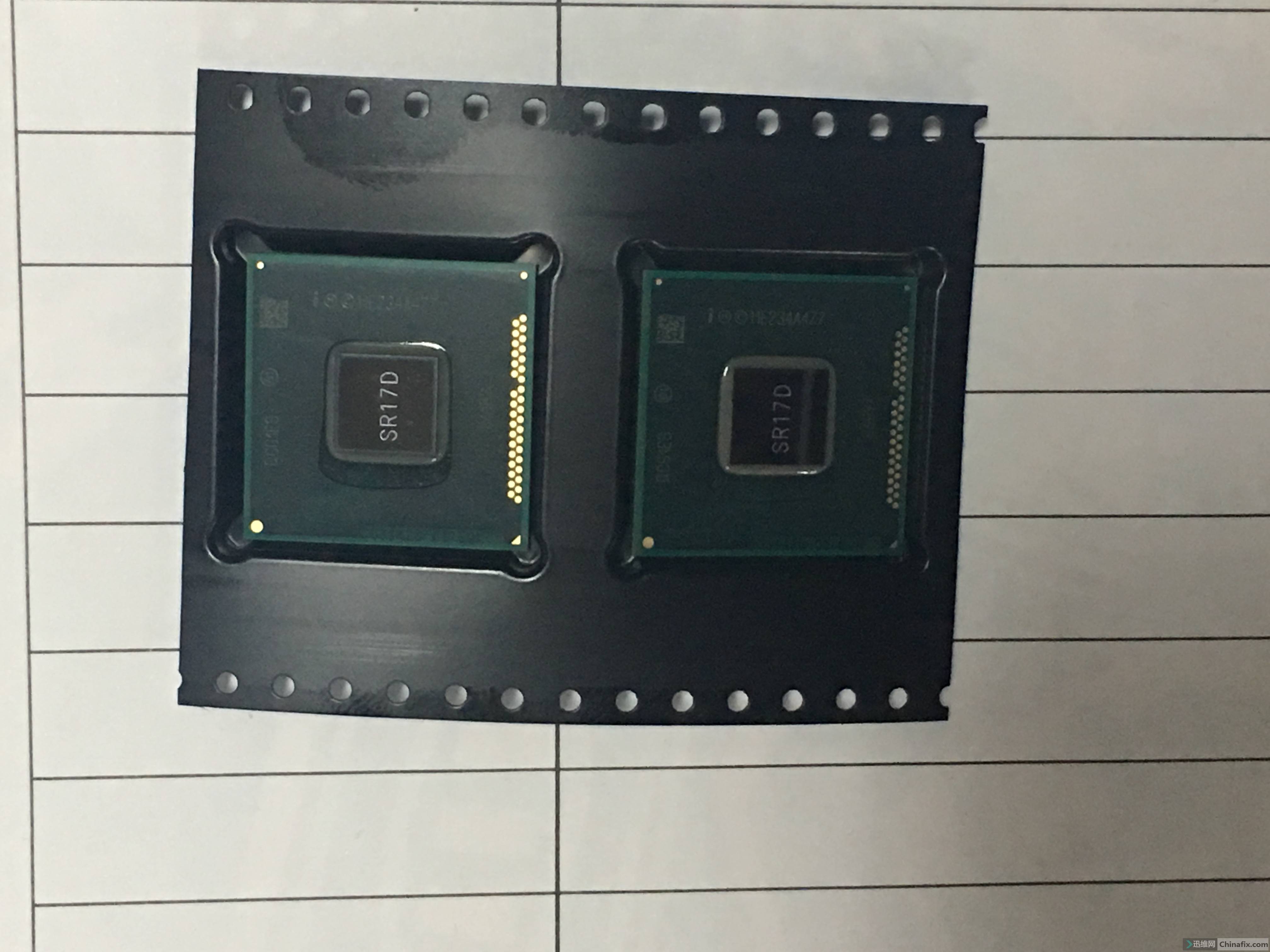 笔记本PCH SR17D芯片求鉴定