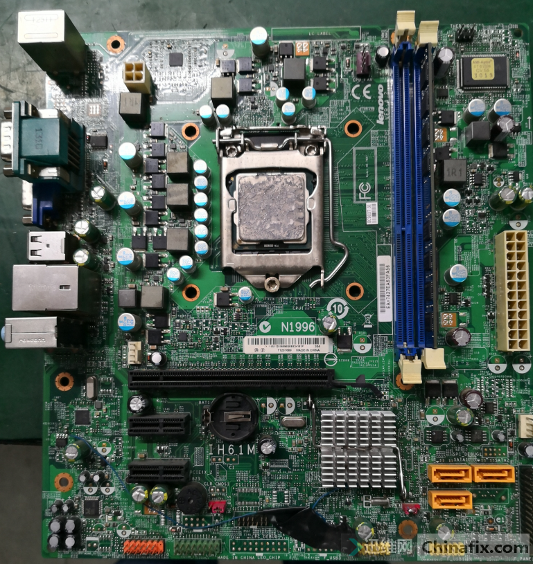 联想ih61m 1.0不触发,触发不过内存维修.