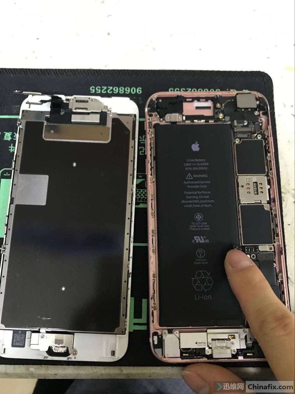 iphone6sp拆机内部图解图片