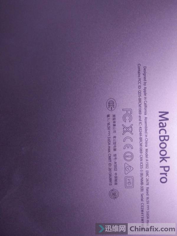 MacBOOK PRO A1502ʾ ʾ Ǯ