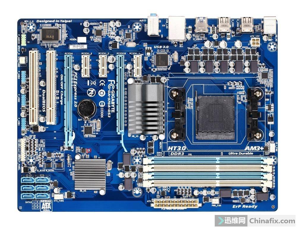 技嘉970,南桥发烫维修