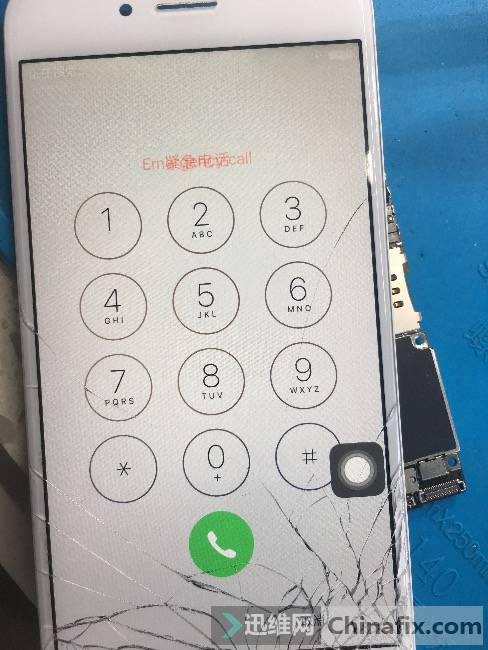 苹果6花屏能进系统不触摸维修分享