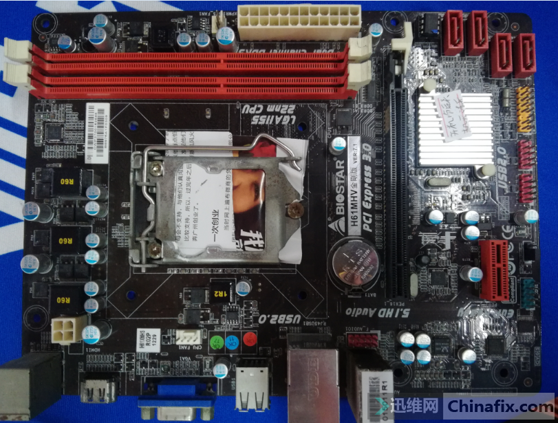 8片映泰h61mhv金刚版ver71通病汇总