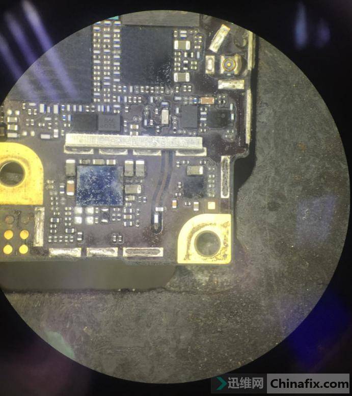 苹果iPhone6手机进水无法开机故障维修案例