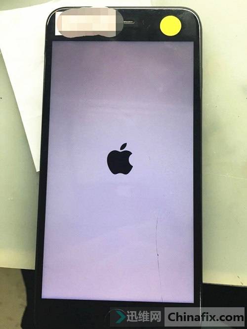 iPhone 6sPlus手机阴阳屏故障维修案例