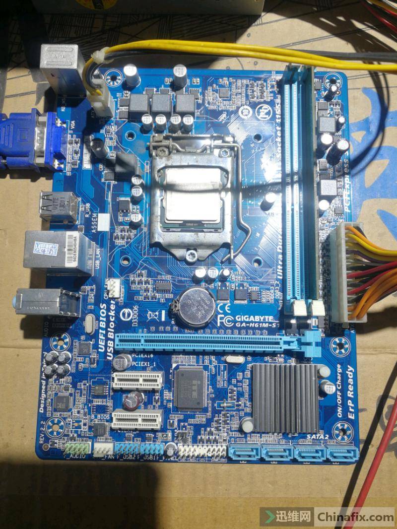 秒杀技嘉h61m主板掉电(一例由5vdull引起的案例)附上图纸和位置图