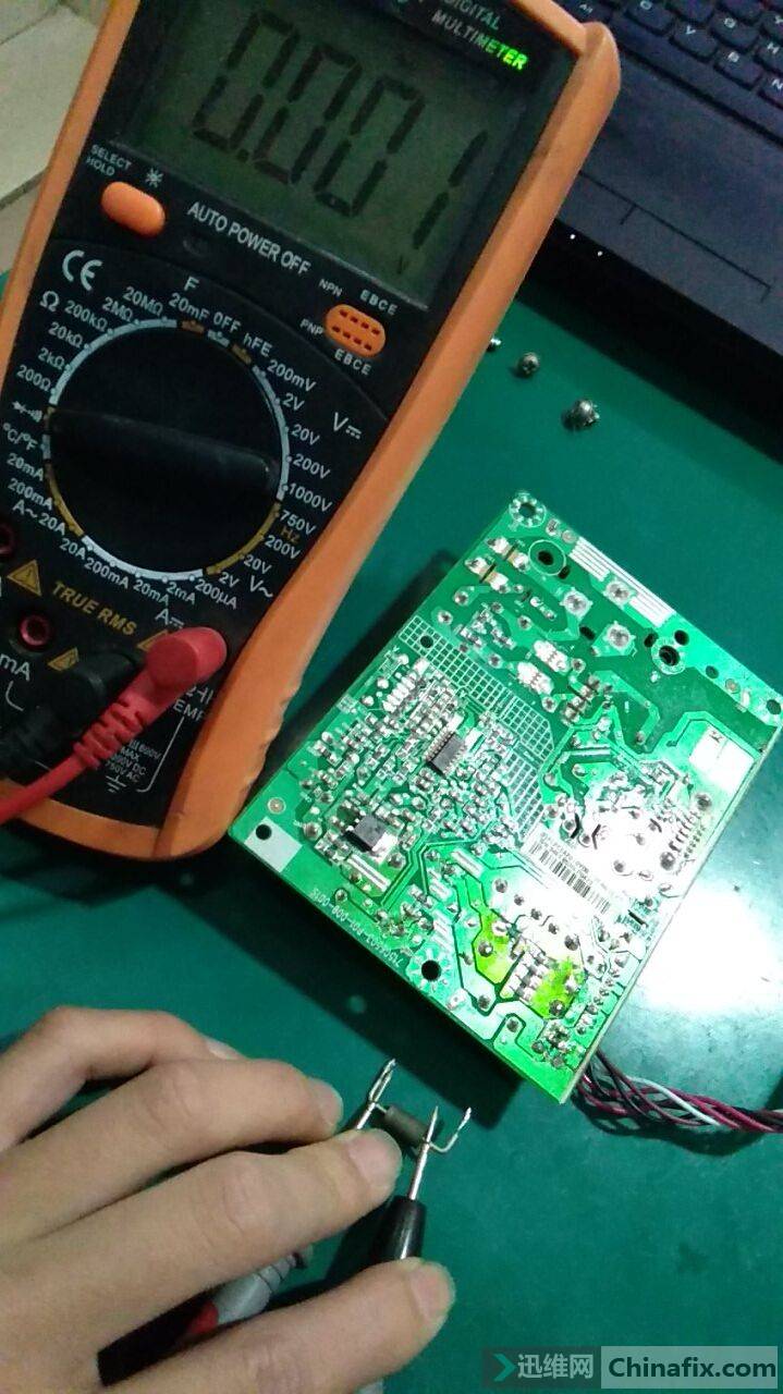 aoc 215lm00040不显示疑似通病维修