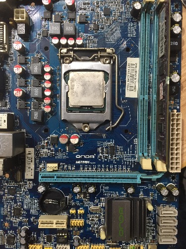 昂达b75/h61板号da b75n rev:7.0 不开机