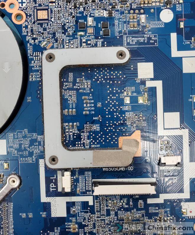 神舟战神k650d奇葩的闪屏现象故障维修