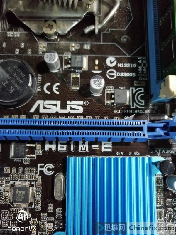 ASUS H61M-E REV205ʱ磬ֲܿʾ
