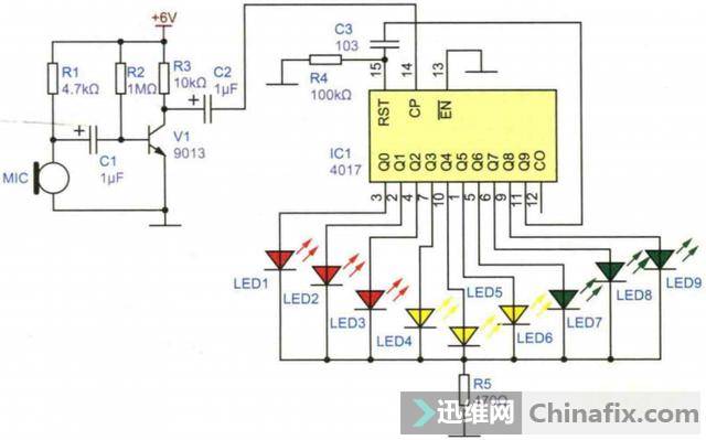 告別開關,智能聲控led燈電路設計