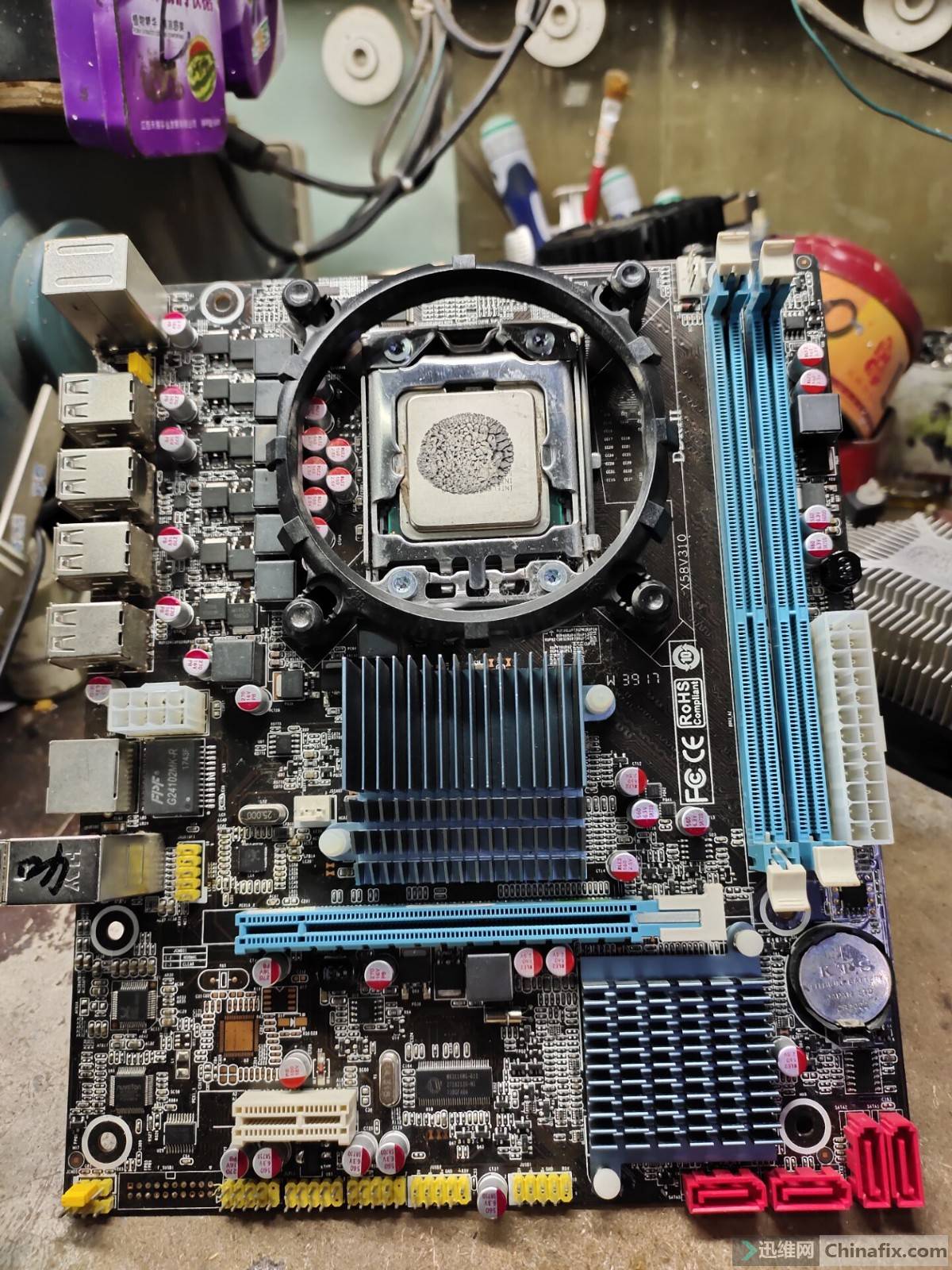 发个杂牌x58v310 bios-迅维网-维修论坛