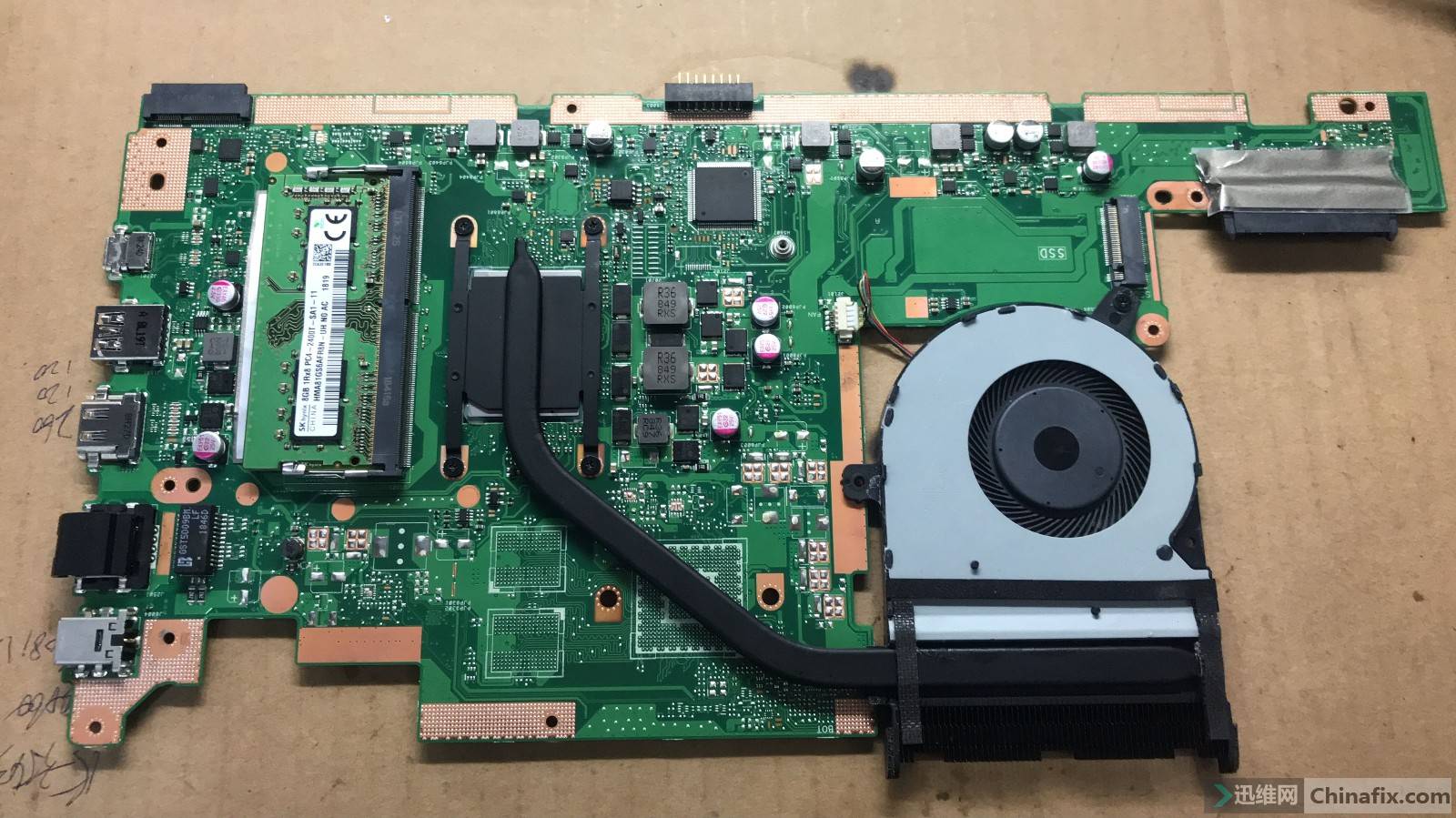 华硕a505z原厂bios已修改屏蔽板载内存