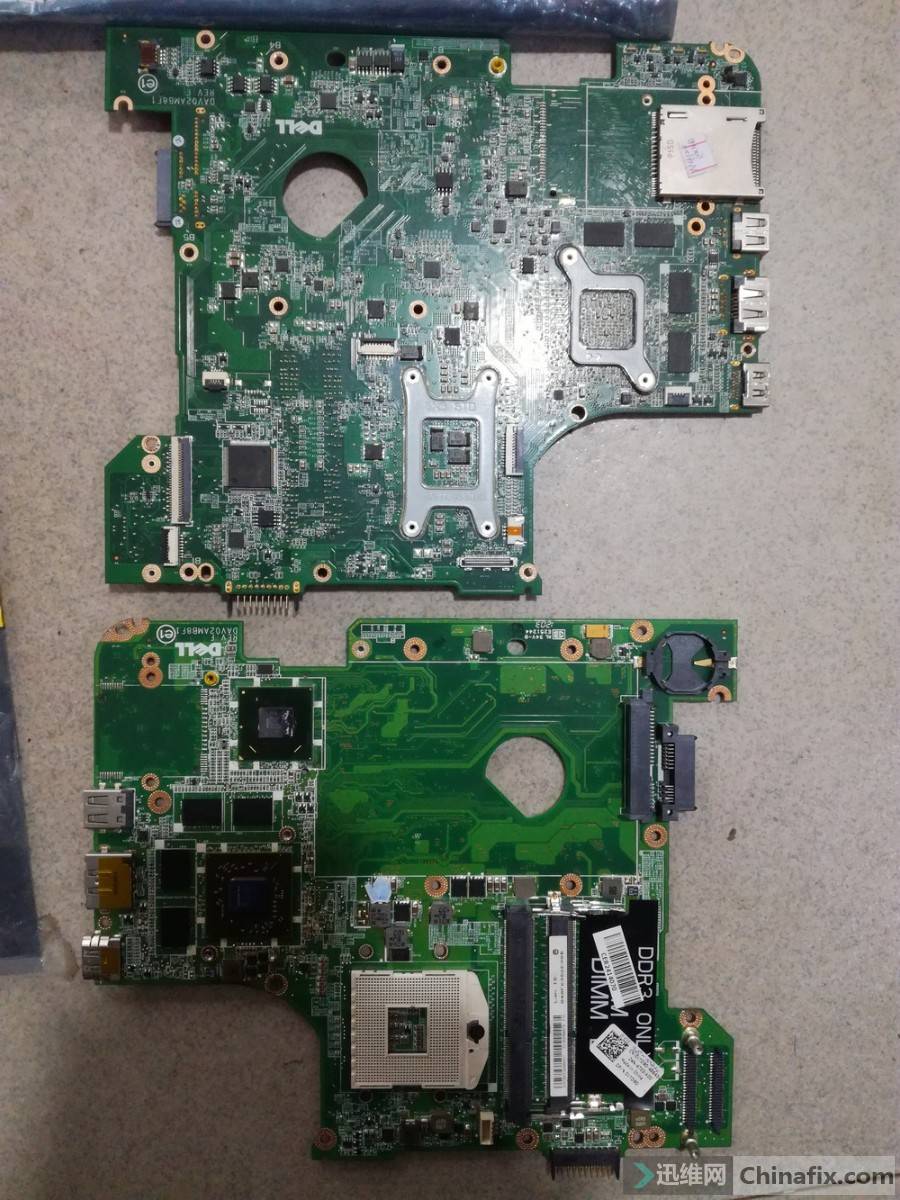 出dell n4110 n4120独显8显存主板两片