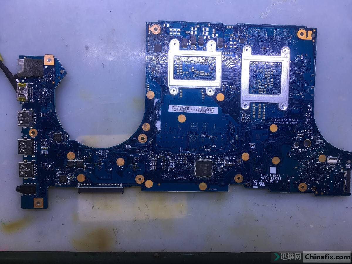 华硕飞行堡垒板号fx505gt阻值图