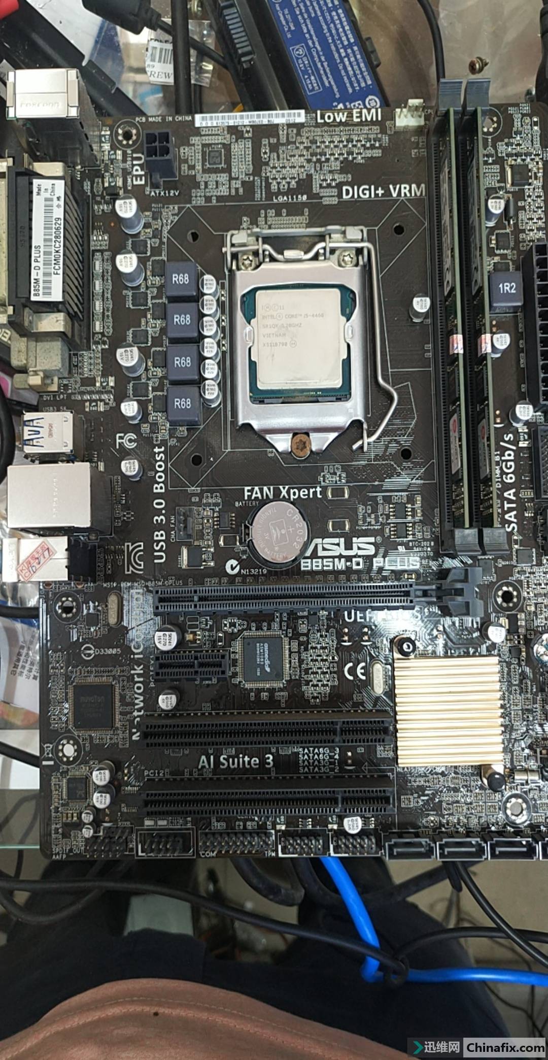 华硕b85m-dplusboss