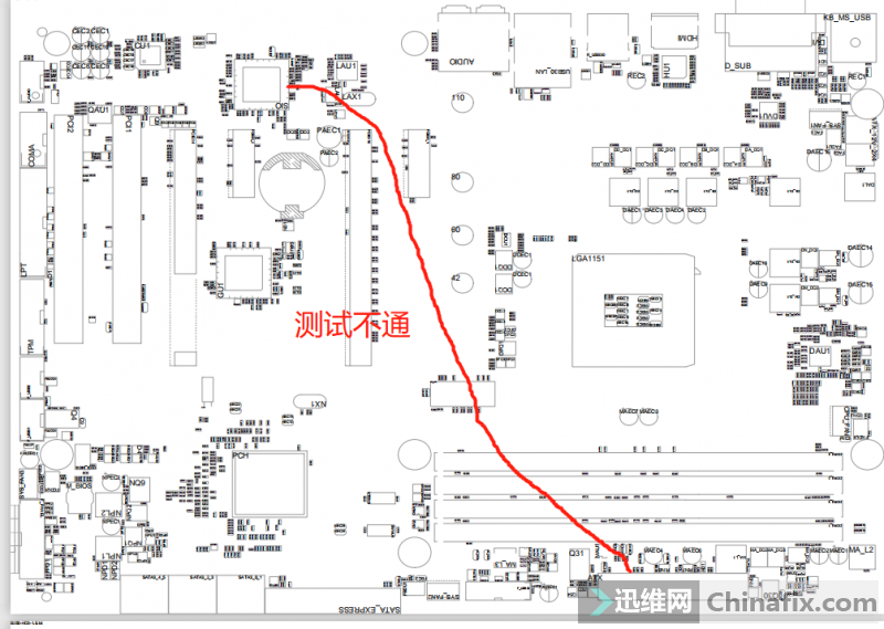 技嘉GA-B250-HD3主板不开机维修 图6