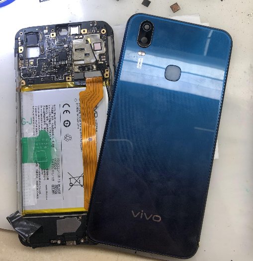 vivoy3显示充电不进电故障维修