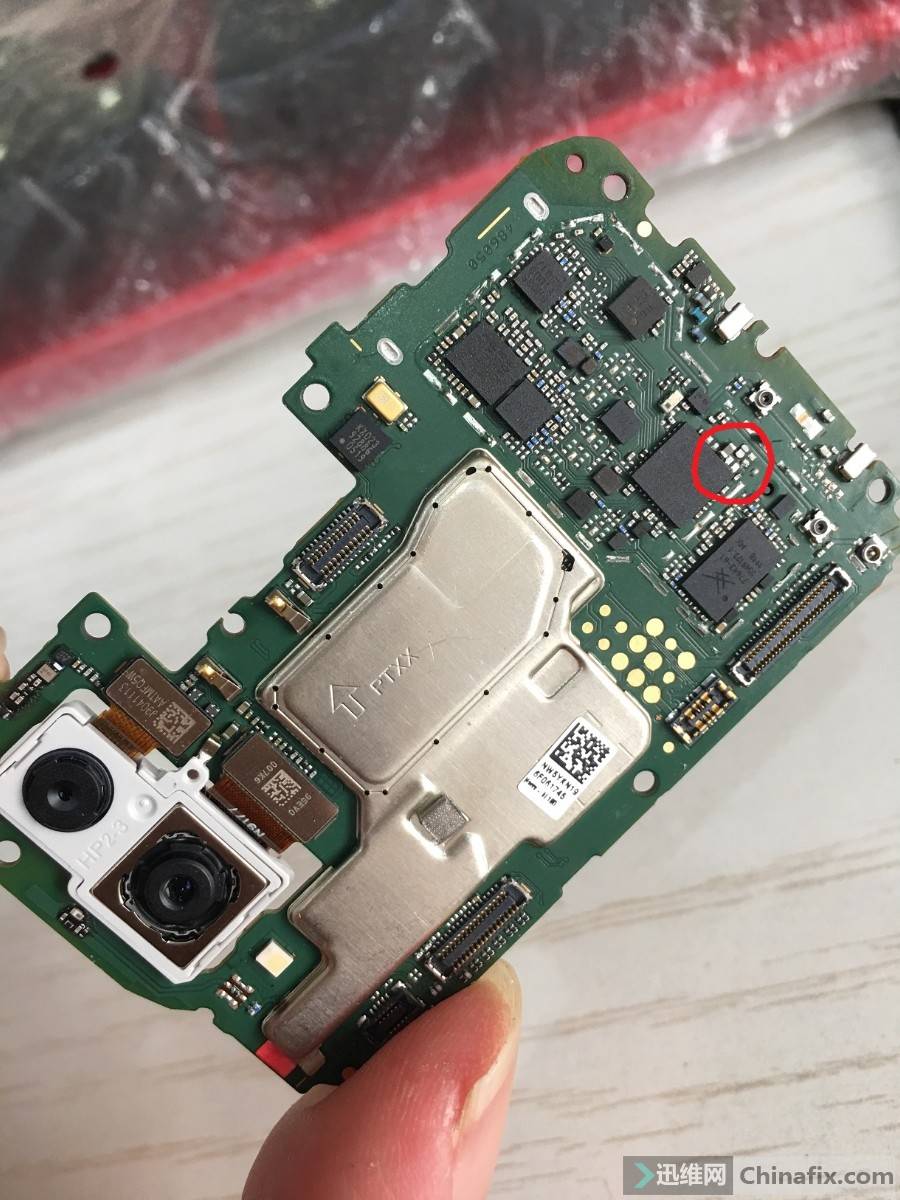 二修华为荣耀10青春版进水无信号偶尔有2g信号不能打电话