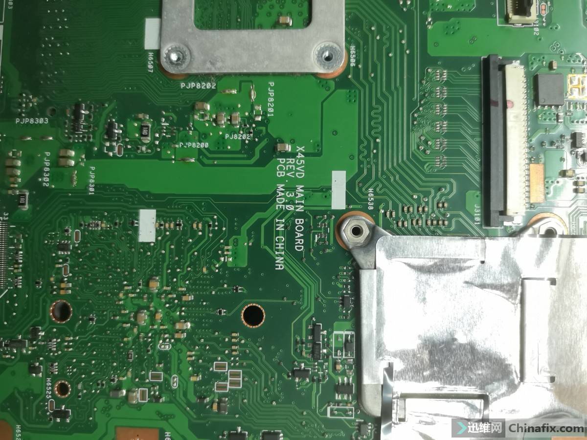 华硕x45vd开机无显示通病秒杀附bios