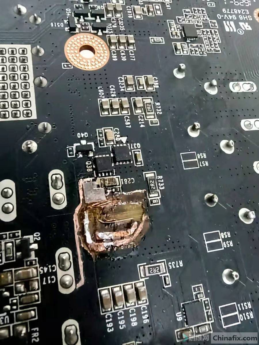 翔升1060天网6g显卡烧穿了已修复