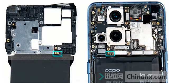oppofindx3pro拆解大揭秘看到主板担心了会比iphone8幸运吗