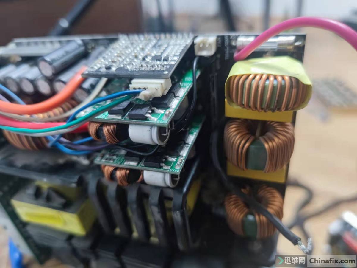 长城巨龙1250w矿机电源维修记实