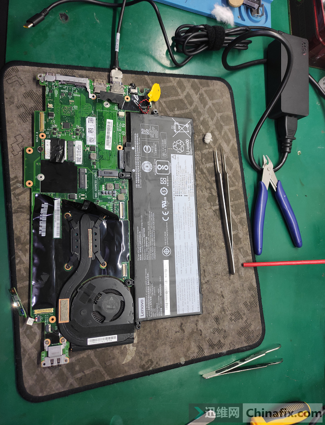 联想x280用电池不开机插电源正常启动附nmb521图纸