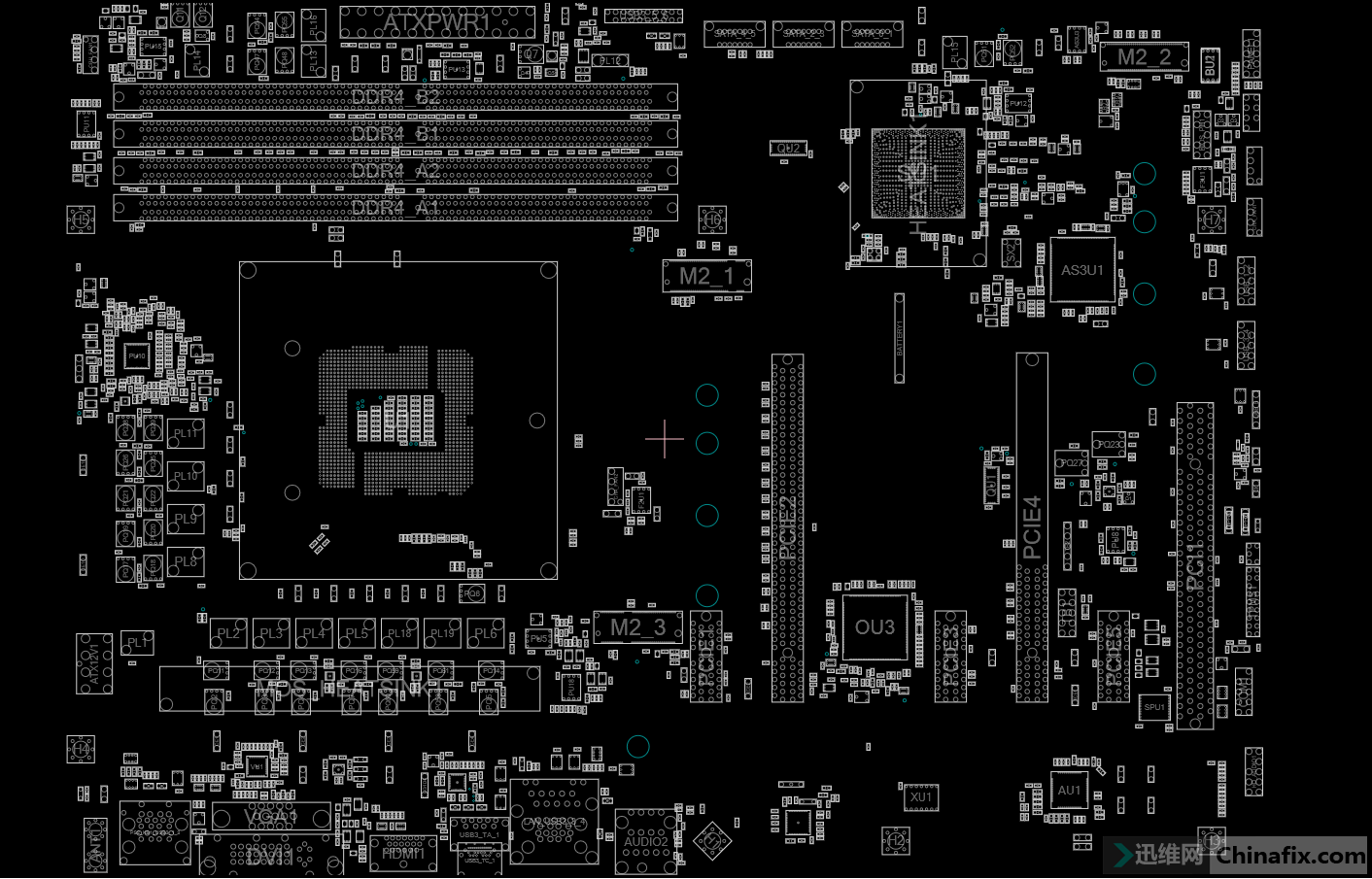 迅维网>论坛>>电脑维修论坛>>主板|显卡图纸>>asrockz370pro4rev1.
