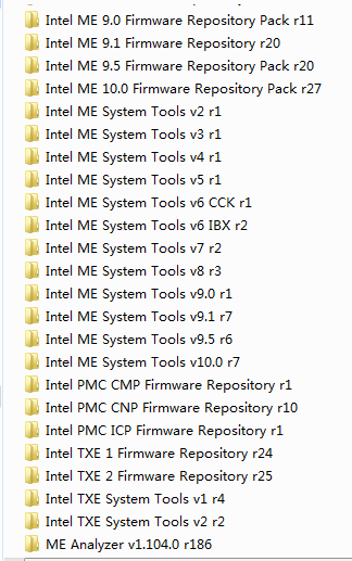 һЩļIntel ME System Tools  ME Analyzer
