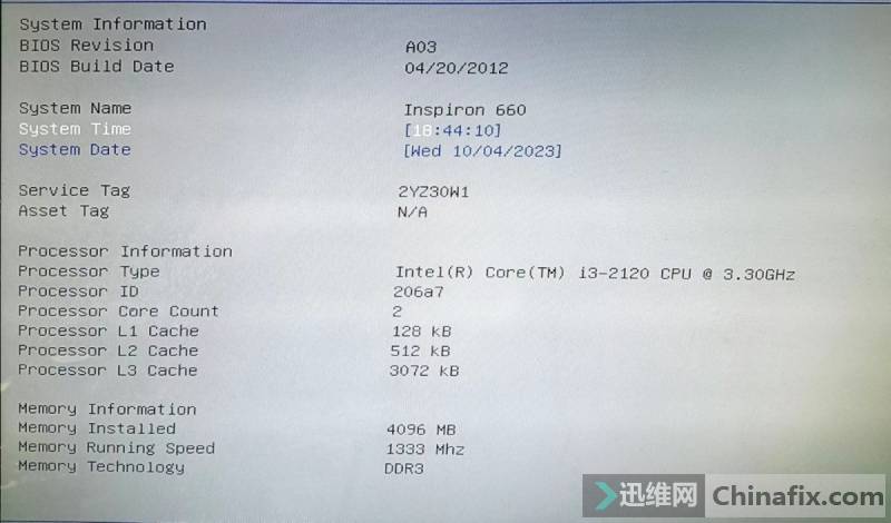 ̨ʽInspiron 660ûBIOS()֧...