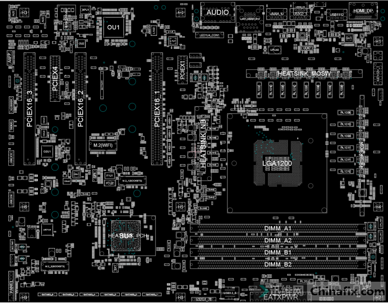 ˶ROG Z490-A GAMINGλͼ͵·ͼ