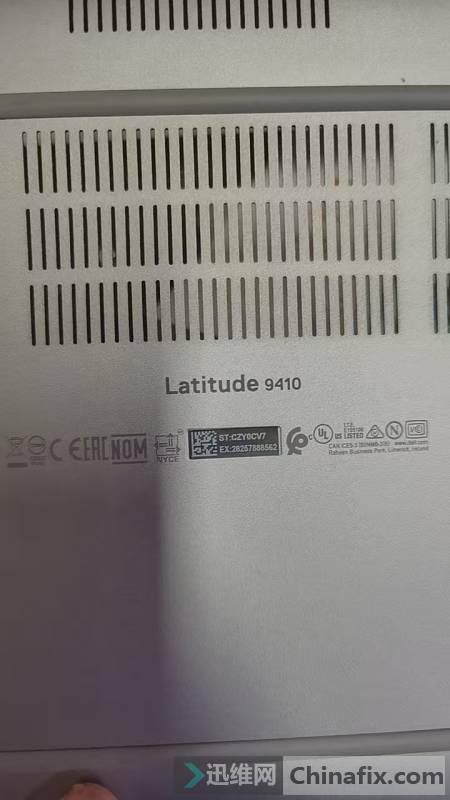 DELL Latitude 9410 FDV40 LA-541P BIOS 